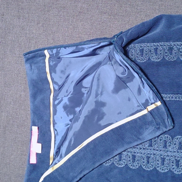 Corduroy midi skirt - Picture 2 of 5